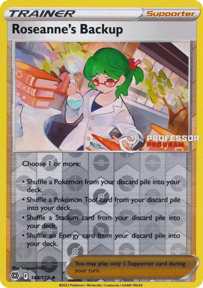 0148 Roseanne's Backup Uncommon Professor Program Promos