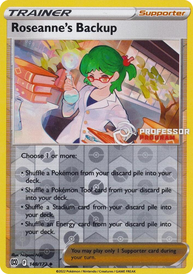 0148 Roseanne's Backup Uncommon Professor Program Promos
