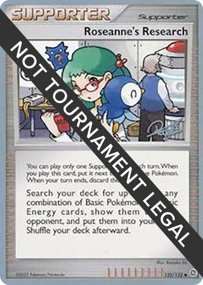 0125 Roseanne's Research - 2008 (Paul Atanassov) Uncommon World Championship Decks