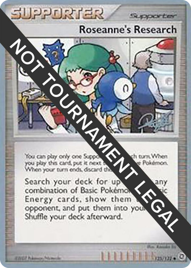 0125 Roseanne's Research - 2008 (Paul Atanassov) Uncommon World Championship Decks