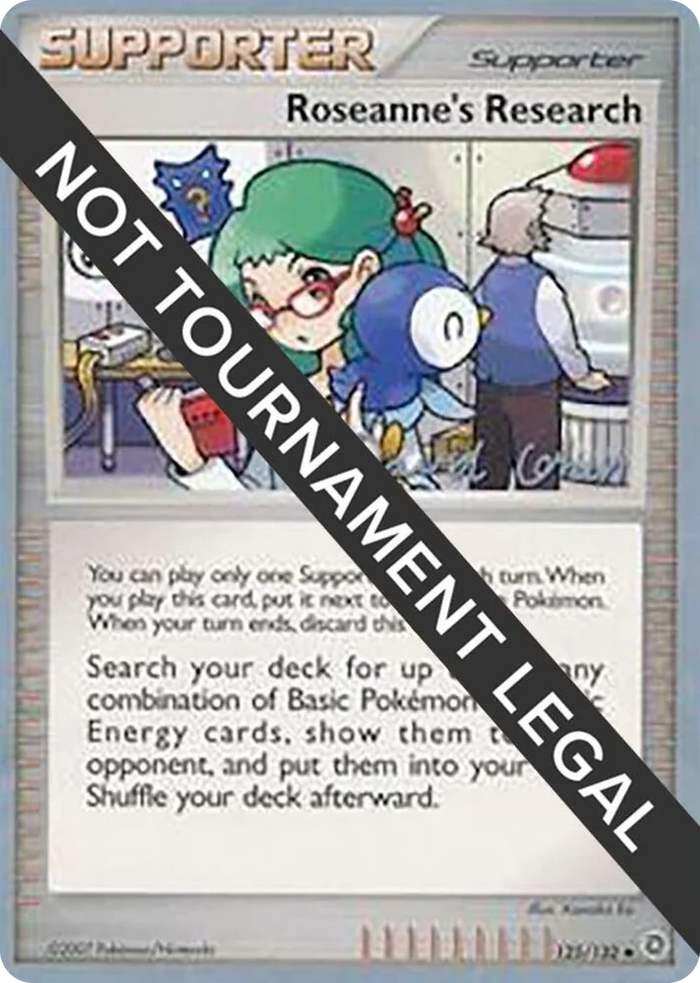 0125 Roseanne's Research - 2009 (David Cohen) Uncommon World Championship Decks