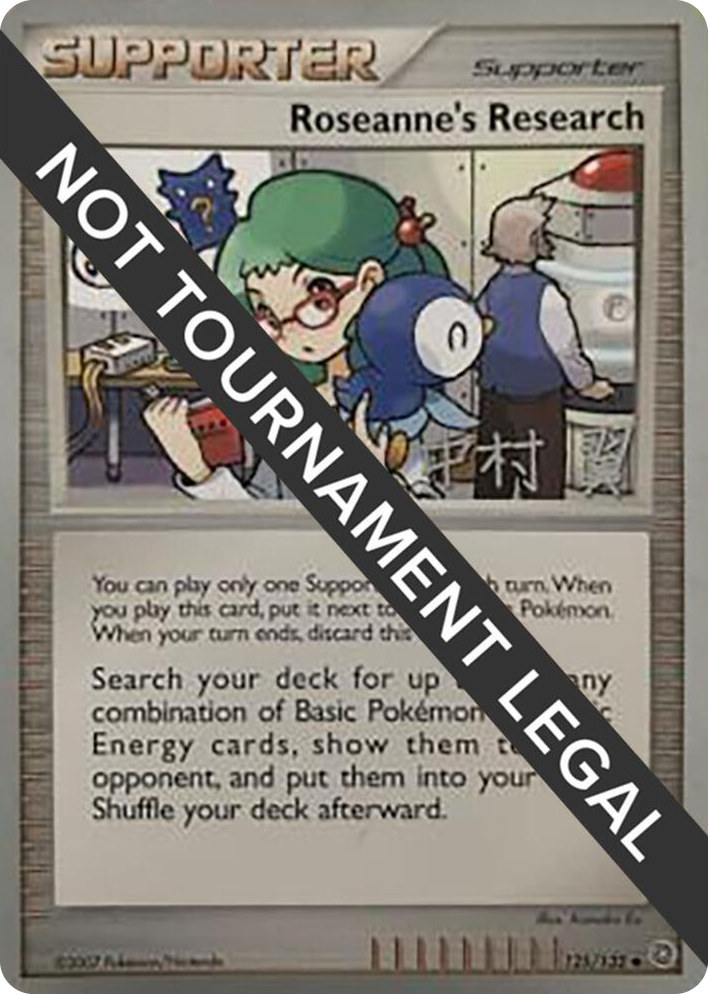 0125 Roseanne's Research - 2009 (Tsubasa Nakamura) Uncommon World Championship Decks