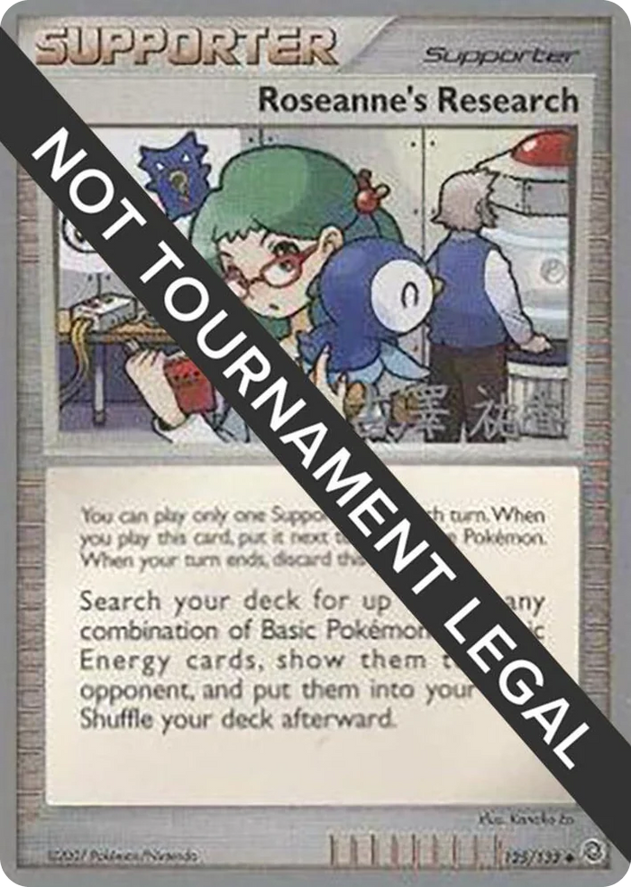 0125 Roseanne's Research - 2010 (Yuka Furusawa) Uncommon World Championship Decks