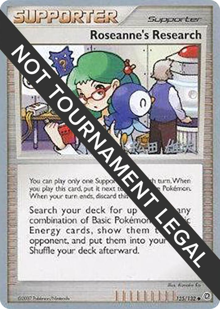0125 Roseanne's Research - 2010 (Yuta Komatsuda) Uncommon World Championship Decks