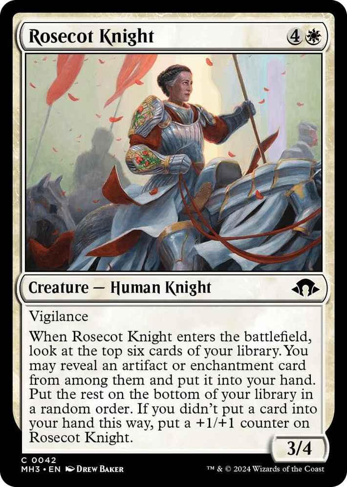 0042 Rosecot Knight C Modern Horizons 3