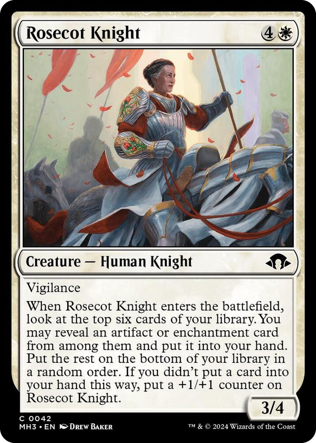 0042 Rosecot Knight C Modern Horizons 3