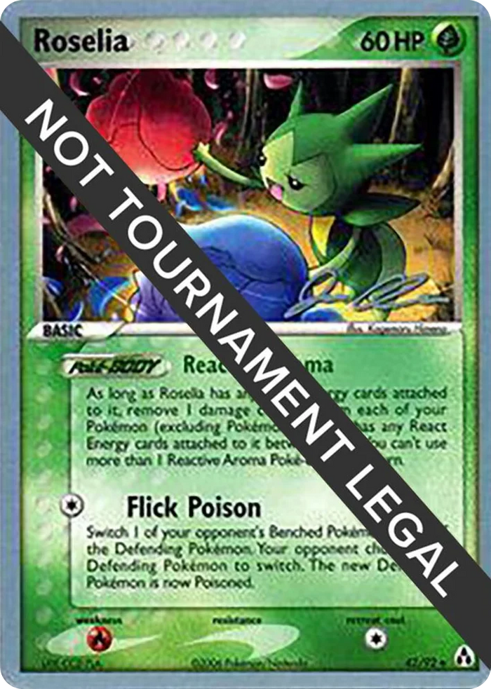 0042 Roselia - 2006 (Jason Klaczynski) Uncommon World Championship Decks