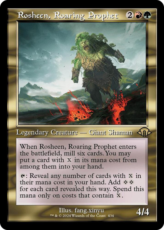 0434 Rosheen, Roaring Prophet (Retro Frame) R Modern Horizons 3