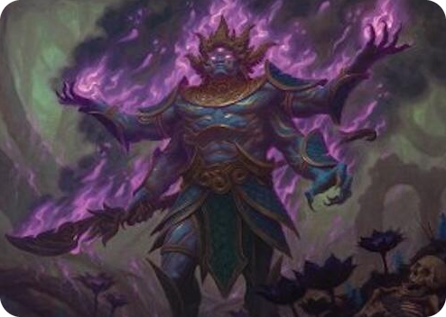 0013 Rot-Curse Rakshasa Art Card (13/54) S Art Series: Tarkir: Dragonstorm