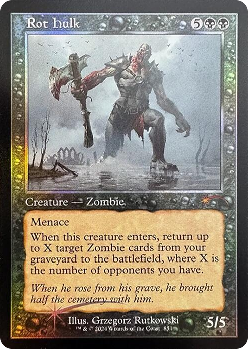 Rot Hulk (Retro Frame) #851 P - Secret Lair Drop Series Pokemon card