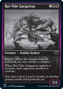 Rot-Tide Gargantua #396 C - Innistrad: Double Feature Pokemon card