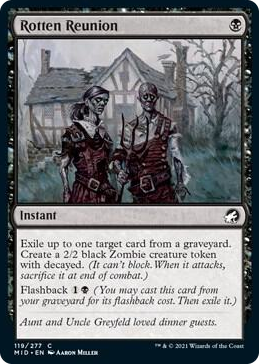 0119 Rotten Reunion C Innistrad: Midnight Hunt