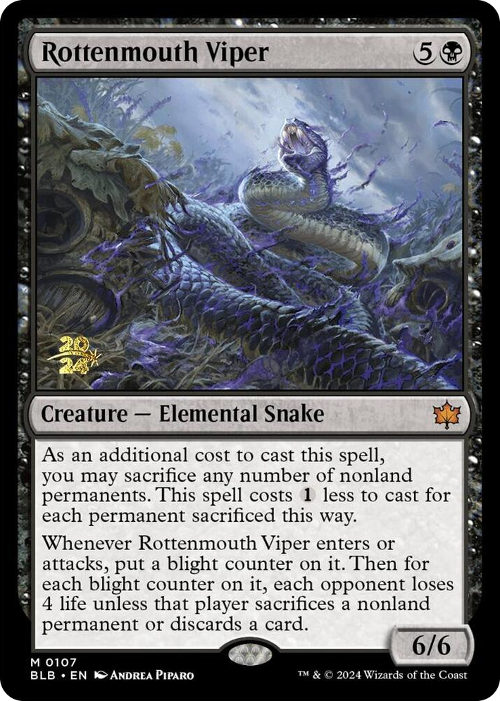 0107 Rottenmouth Viper M Prerelease Cards