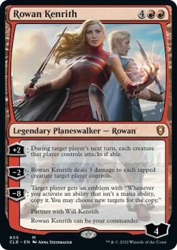 Rowan Kenrith #805 M - Commander Legends: Battle for Baldur's Gate Pokemon card
