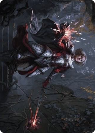 0031 Rowan, Scion of War Art Card (31/81) S Art Series: Wilds of Eldraine