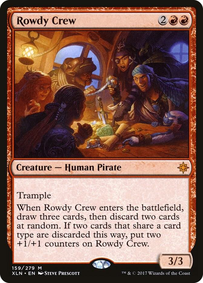 0159 Rowdy Crew M Ixalan