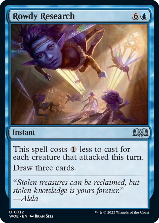 0312 Rowdy Research U Wilds of Eldraine