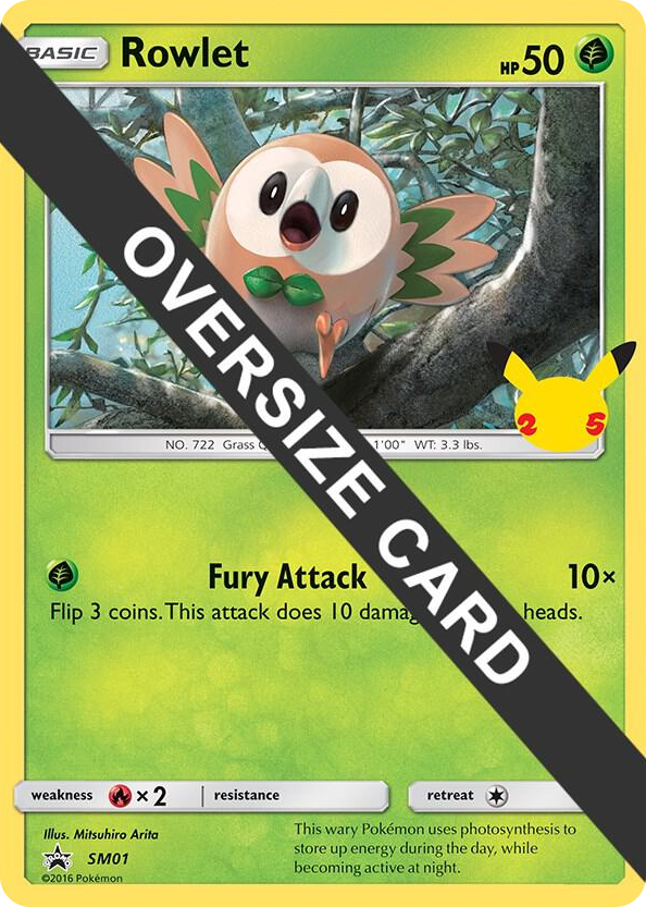 SM001 Rowlet Promo First Partner Pack