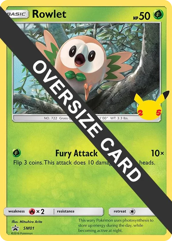 SM001 Rowlet Promo First Partner Pack