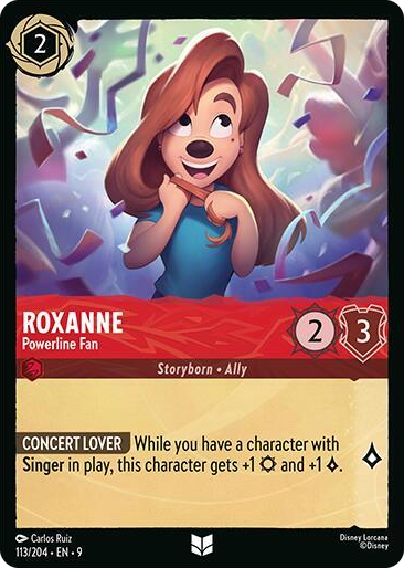 0113 Roxanne - Powerline Fan Uncommon Fabled
