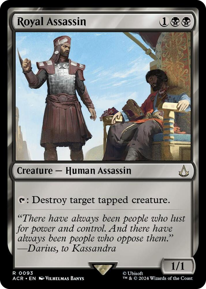 0093 Royal Assassin R Universes Beyond: Assassin's Creed