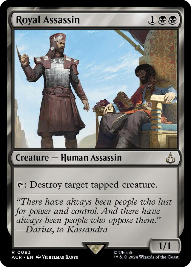 0093 Royal Assassin R Universes Beyond: Assassin's Creed
