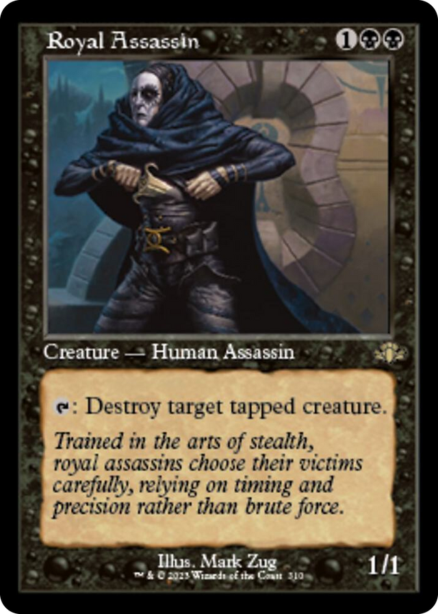 0310 Royal Assassin (Retro Frame) R Dominaria Remastered