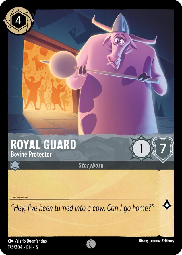 0175 Royal Guard - Bovine Protector Common Shimmering Skies