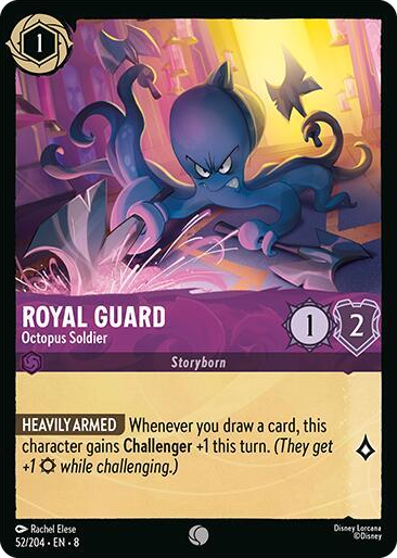 0052 Royal Guard - Octopus Soldier Common Reign of Jafar