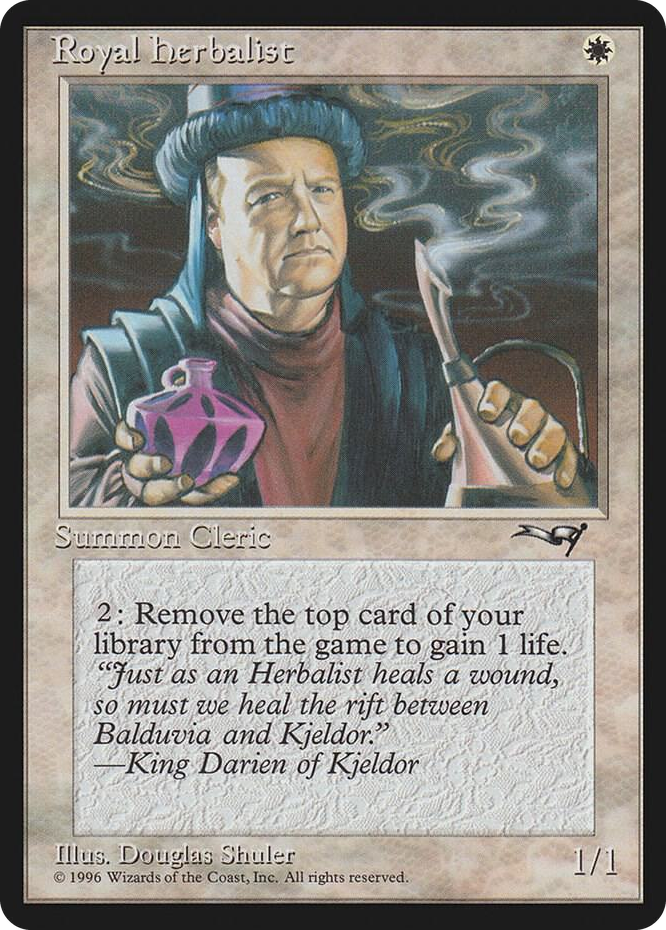 0148 Royal Herbalist (Man) C Alliances