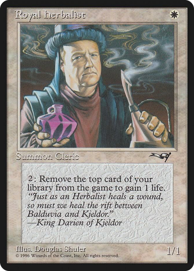 0148 Royal Herbalist (Man) C Alliances
