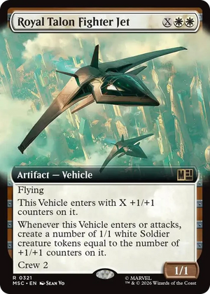 0321 Royal Talon Fighter Jet (Extended Art) R Commander: Marvel Super Heroes