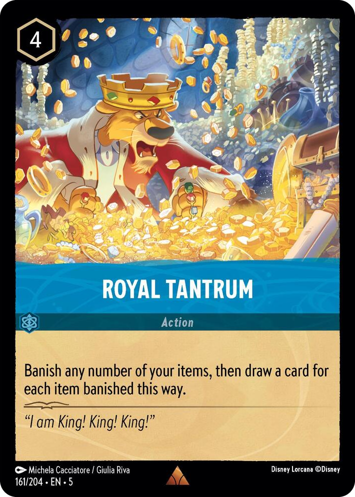 0161 Royal Tantrum Rare Shimmering Skies