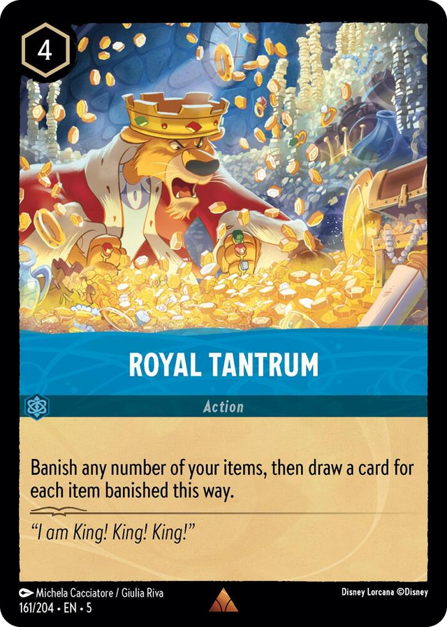 0161 Royal Tantrum Rare Shimmering Skies