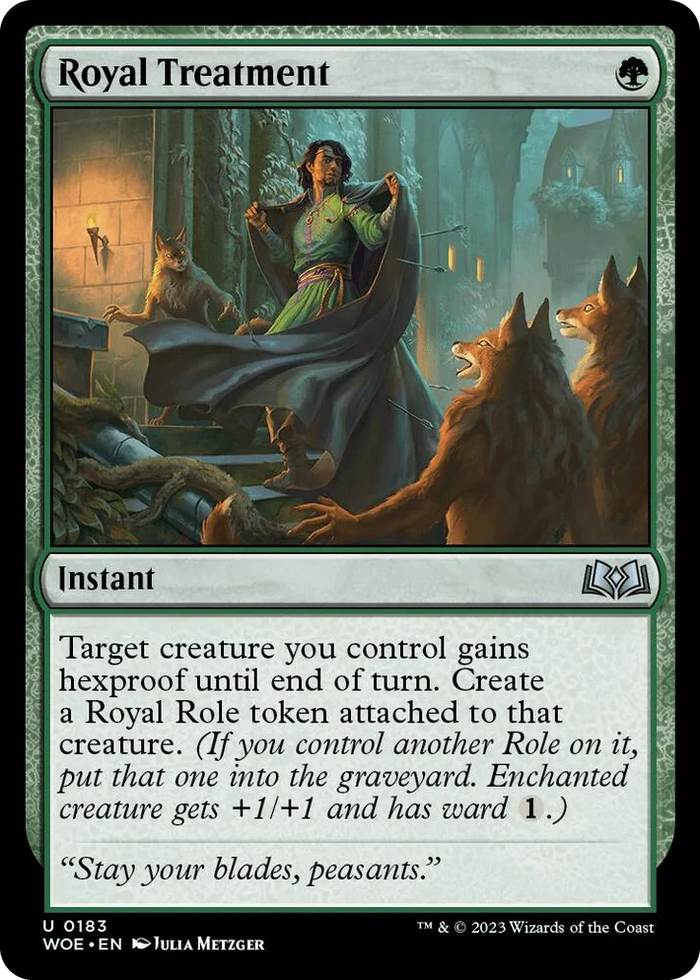 0183 Royal Treatment U Wilds of Eldraine