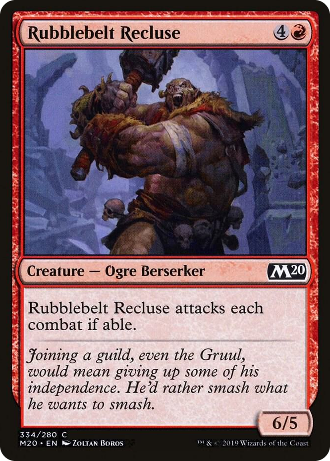 0334 Rubblebelt Recluse C Core Set 2020