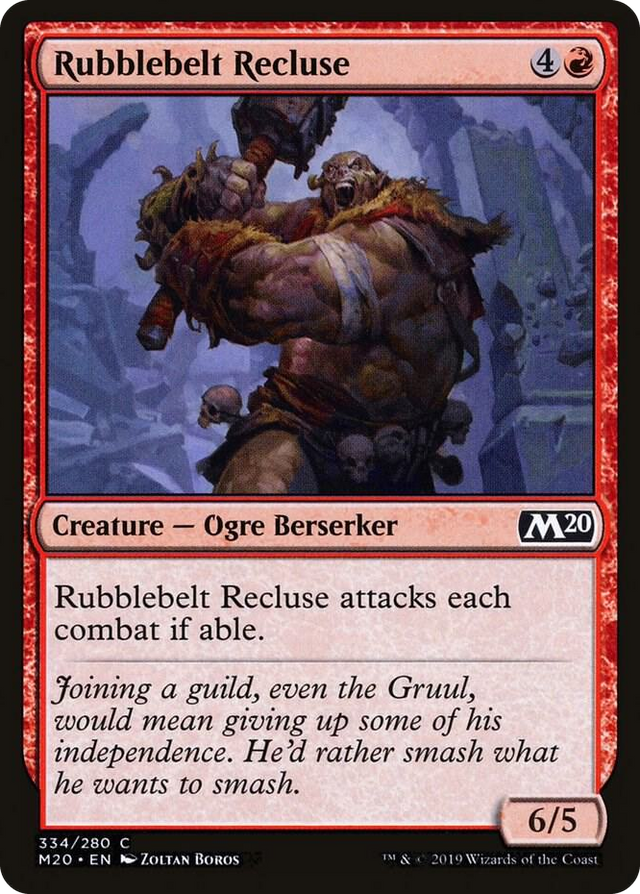 0334 Rubblebelt Recluse C Core Set 2020