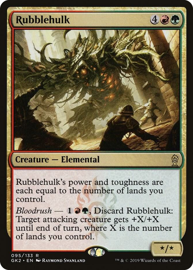 0095 Rubblehulk R Ravnica Allegiance: Guild Kits