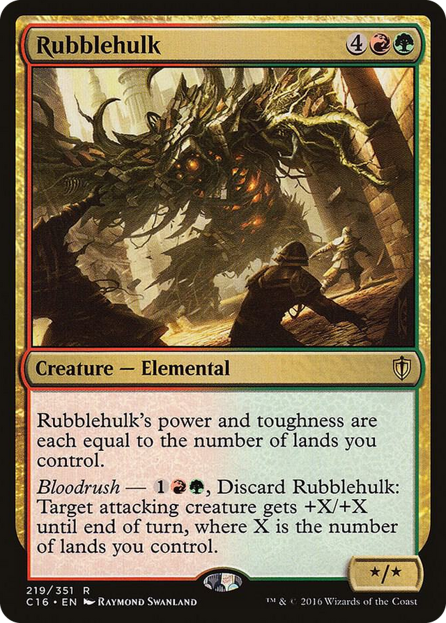 0219 Rubblehulk R Commander 2016