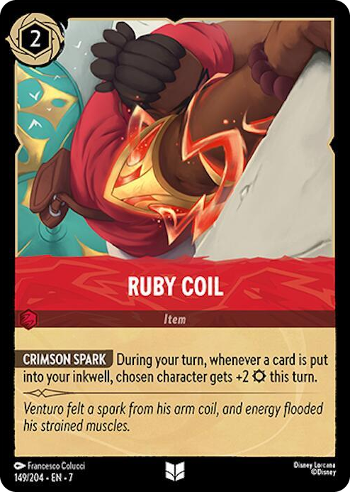 0149 Ruby Coil Uncommon Archazia's Island