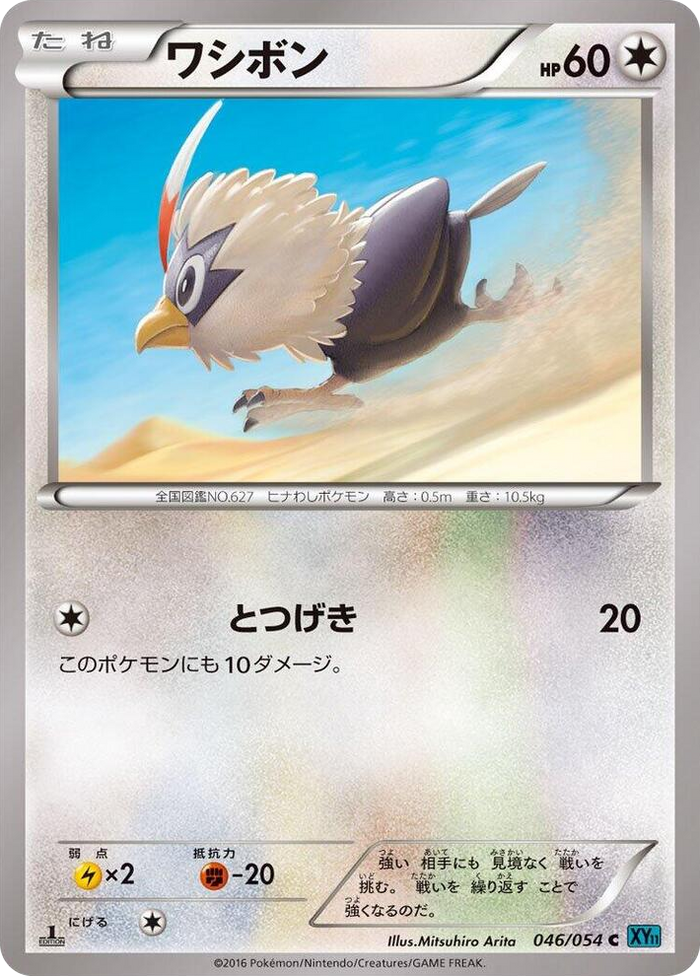 Rufflet #46 Common - XY11-Br: Cruel Traitor Japanese Pokemon card