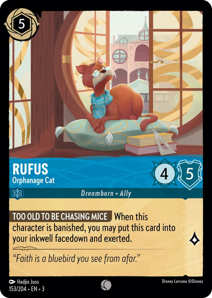 0153 Rufus - Orphanage Cat Common Into the Inklands