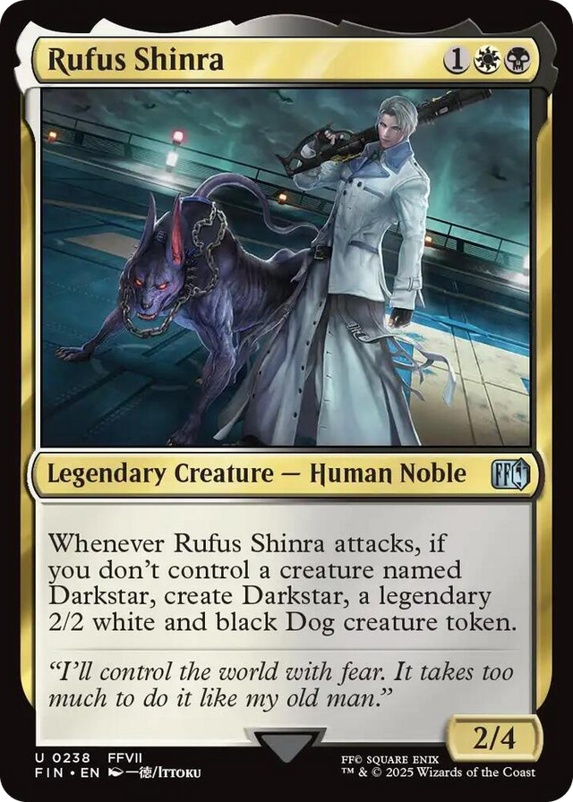 0238 Rufus Shinra U FINAL FANTASY