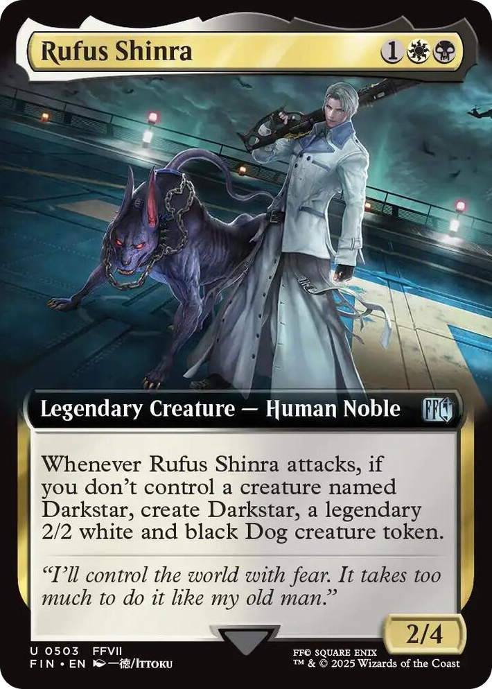 0503 Rufus Shinra (Extended Art) U FINAL FANTASY