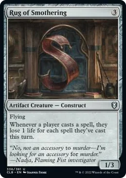 0336 Rug of Smothering U Commander Legends: Battle for Baldur's Gate