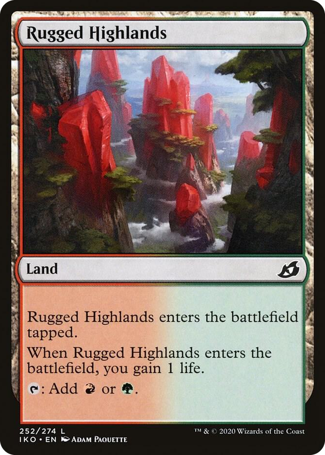0252 Rugged Highlands L Lair of Behemoths