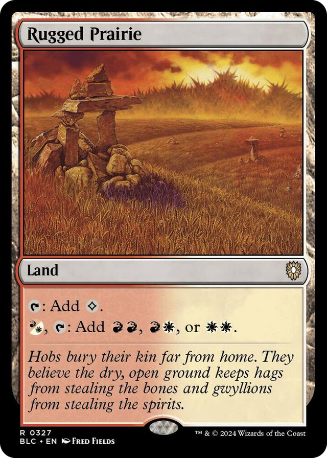 0327 Rugged Prairie R Commander: Bloomburrow