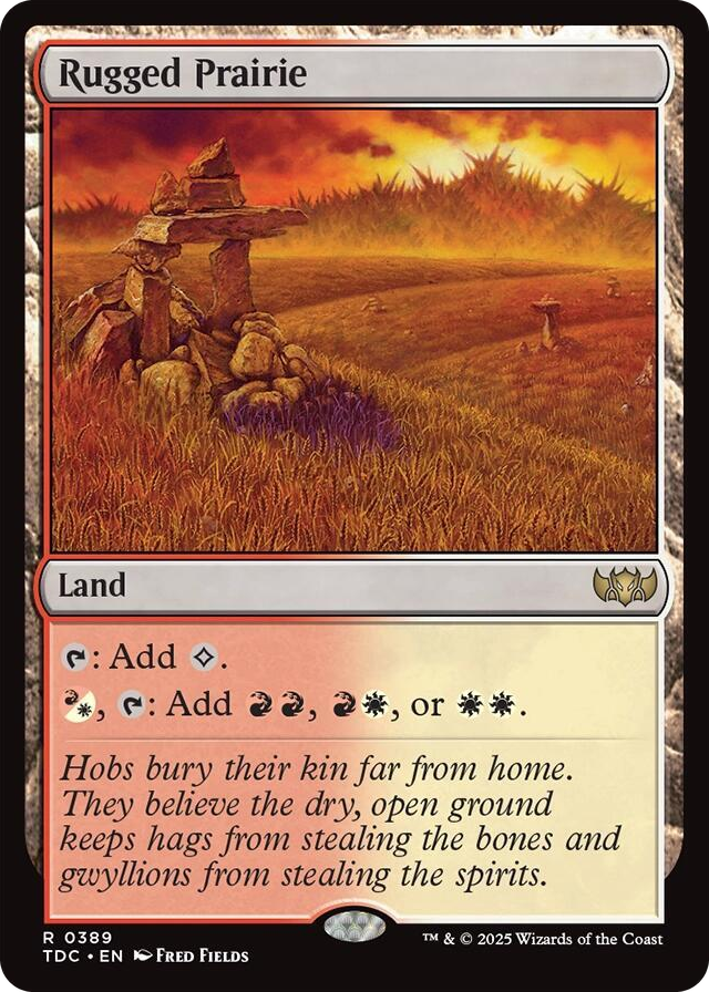 0389 Rugged Prairie R Commander: Tarkir: Dragonstorm