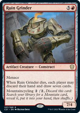 0057 Ruin Grinder R Commander 2021