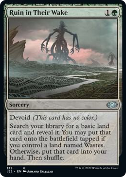 Ruin in Their Wake #132 U - Jumpstart 2022 Pokemon card